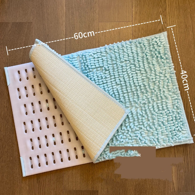 Bathroom Antibacterial Floor Mat Drying Board